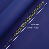 Elisa Esmeralda zlatý náramek